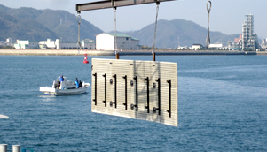 尾道造船2号岸壁改修工事2の画像が表示されています。